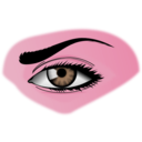 download Eye clipart image with 315 hue color