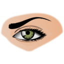 download Eye clipart image with 0 hue color