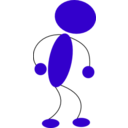 download Blueman 303 clipart image with 45 hue color