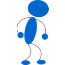 download Blueman 303 clipart image with 0 hue color