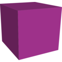 download Green Cube clipart image with 225 hue color
