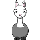 Cartoon Llama