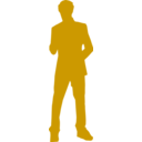 download Man In A Suit clipart image with 135 hue color
