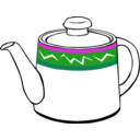 download Fast Food Drinks Tea Pot clipart image with 270 hue color