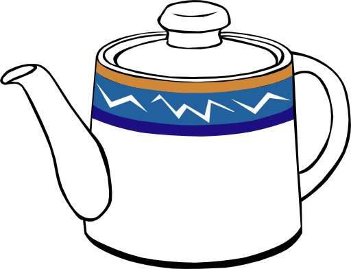 Fast Food Drinks Tea Pot