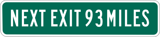 Next Exit 93 Miles