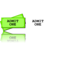 download Movie Tickets clipart image with 45 hue color