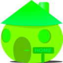 download Home clipart image with 90 hue color