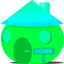 download Home clipart image with 135 hue color