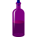 download Wine Bottle clipart image with 180 hue color