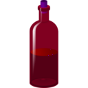 download Wine Bottle clipart image with 225 hue color