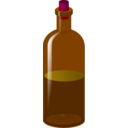 download Wine Bottle clipart image with 270 hue color