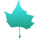 download Maple Leaf clipart image with 135 hue color