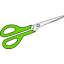 download Scissors clipart image with 90 hue color