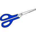 download Scissors clipart image with 225 hue color