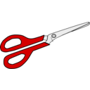 download Scissors clipart image with 0 hue color