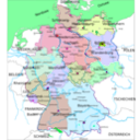 download Political Map Of Germany 2 clipart image with 315 hue color