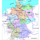 download Political Map Of Germany 2 clipart image with 0 hue color