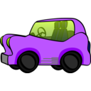 download Fun Car clipart image with 225 hue color