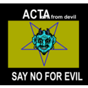 download Acta Evil clipart image with 180 hue color