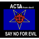 download Acta Evil clipart image with 0 hue color