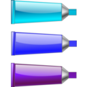 Color Tube Blue Purple Cyan