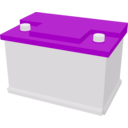 download Car Battery clipart image with 90 hue color