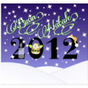 download Buon Natale 2012 clipart image with 45 hue color