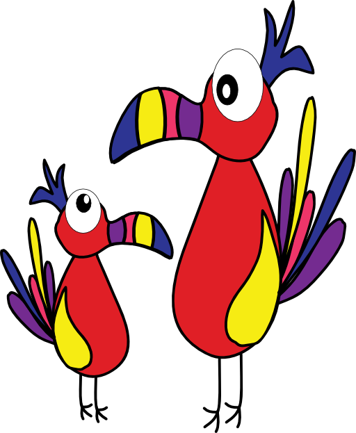 Clown Birds