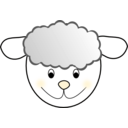 download Sheep Nice clipart image with 45 hue color