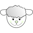 download Sheep Nice clipart image with 90 hue color