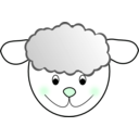 download Sheep Nice clipart image with 135 hue color