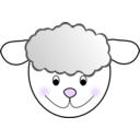 download Sheep Nice clipart image with 270 hue color