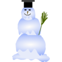 download Snowman clipart image with 45 hue color