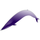 download Whale clipart image with 45 hue color