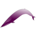 download Whale clipart image with 90 hue color