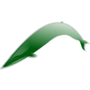 download Whale clipart image with 270 hue color