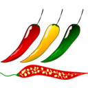 download Chilli Prik Kee Noo Thai clipart image with 0 hue color