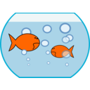download Goldfishes In A Bowl clipart image with 0 hue color