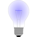 download Light Bulb clipart image with 180 hue color