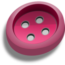 download Button clipart image with 315 hue color