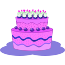 download Gateau clipart image with 270 hue color