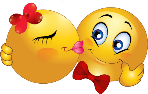 Couple Kissing Smiley Emoticon