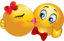 Couple Kissing Smiley Emoticon