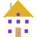 download House 2 clipart image with 45 hue color