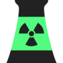 download Nuclear Power Plant Reactor Symbol 2 clipart image with 90 hue color