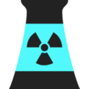 download Nuclear Power Plant Reactor Symbol 2 clipart image with 135 hue color