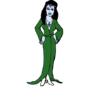 download Priestess clipart image with 180 hue color