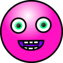 download Emoticons Laughing Face clipart image with 270 hue color