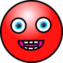 download Emoticons Laughing Face clipart image with 315 hue color